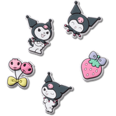 Sanrio Kuromi 5 Pack Jibbitz™ charms for Women|Men|Kids|Jibbitz™ Charms