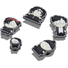 South Park Goth Kids 5 Pack Jibbitz Shoe Charm for Women|Men|Kids|Jibbitz™ Charms