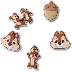 Disney Chip n Dale 5 Pack Jibbitz™ charms for Women|Men|Kids|Jibbitz™ Charms