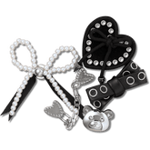 Indie Luxe Silver 5 Pack Jibbitz™ charms for Women|Men|Jibbitz™ Charms