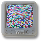 Lights Up Pixelated TV Jibbitz™ charms for Women|Men|Jibbitz™ Charms