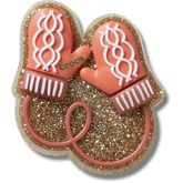 Glitter Pink Mittens Jibbitz™ charms for Women|Men