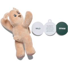 Huggitz Brown Puppy Jibbitz Shoe Charm for Women|Men|Kids|Jibbitz™ Charms