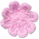 Crochet Light Pink Flower Jibbitz™ charms for Women|Men