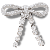 Silver Gem Bow Jibbitz™ charms for Women|Men|Jibbitz™ Charms