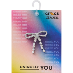Silver Gem Bow Jibbitz™ charms for Women|Men|Jibbitz™ Charms