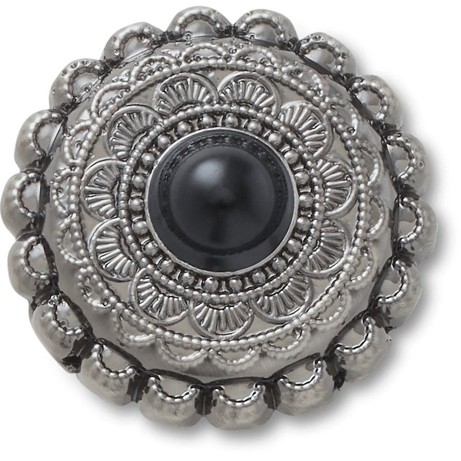 Silver and Black Emblem Jibbitz™ charms for Women|Men|Jibbitz™ Charms
