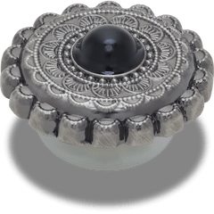Silver and Black Emblem Jibbitz™ charms for Women|Men|Jibbitz™ Charms