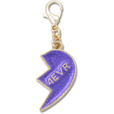 Purple Glitter BFF Charm Right Jibbitz Shoe Charm for Women|Men|Kids|Jibbitz™ Charms