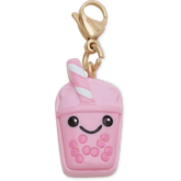 Cute Pink Boba Charm Jibbitz Shoe Charm for Women|Men|Kids|Jibbitz™ Charms