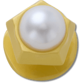 Gold Pentagon Pearl Jibbitz™ charms for Women|Men|Jibbitz™ Charms