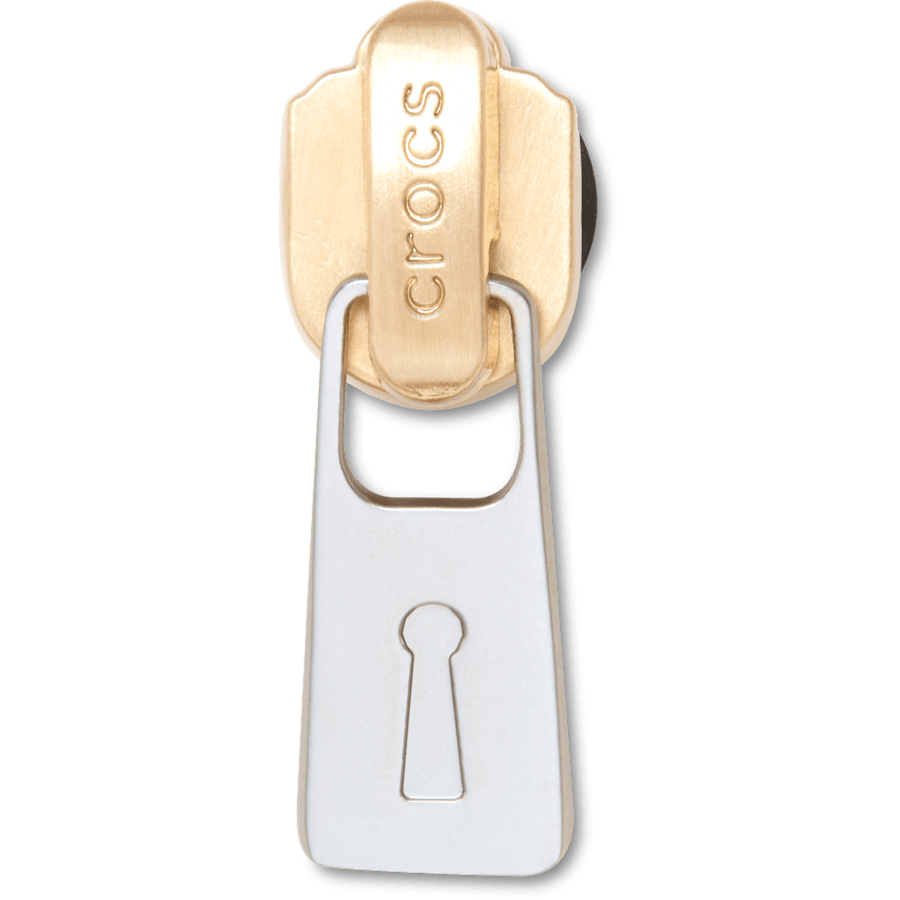 Gold and Silver Zipper Jibbitz™ charms for Women|Men