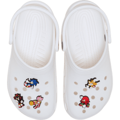 Sonic the Hedgehog 5Pck Jibbitz™ charms for Women|Men|Kids|Jibbitz™ Charms