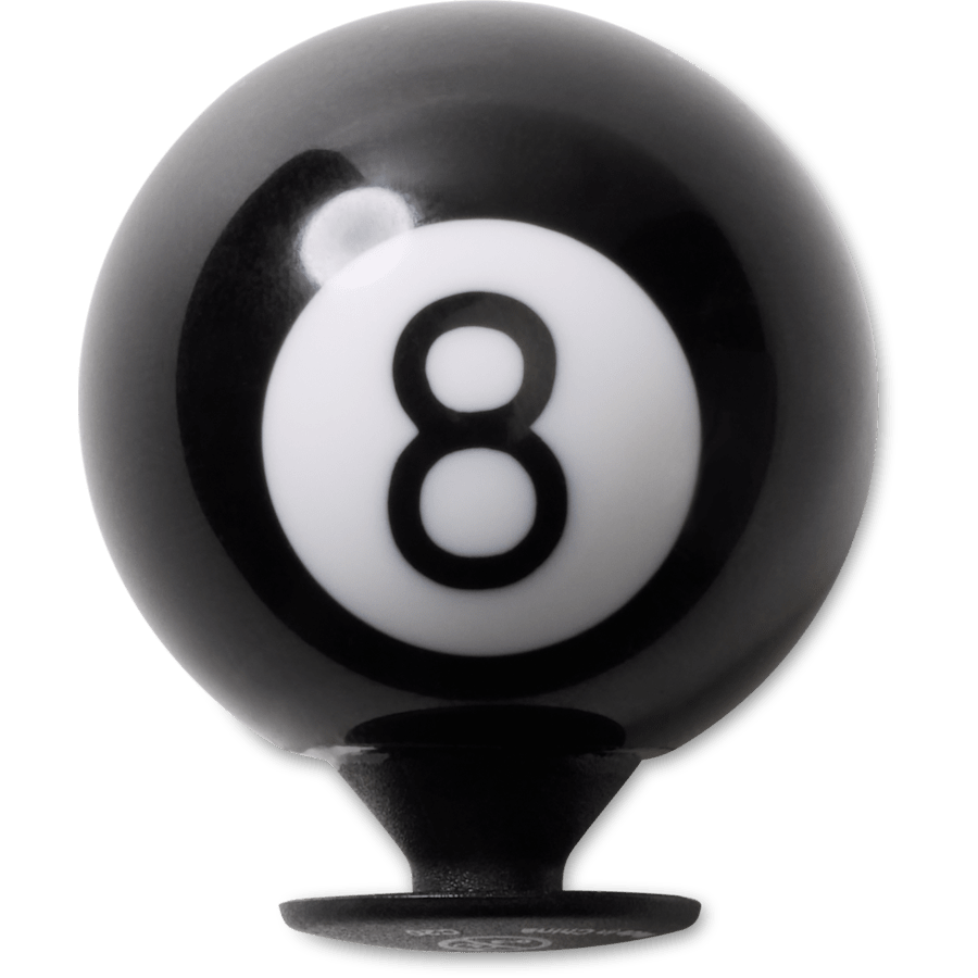 3D Pool Eight Ball Jibbitz™ charms for Women|Men