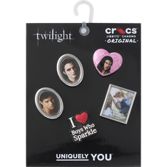 The Twilight Saga 5 Pack Jibbitz Shoe Charm for Women|Men|Kids|Jibbitz™ Charms