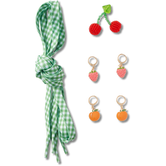 Laces and Fresh Fruits Charm Kit Jibbitz™ charms for Women|Kids|Jibbitz™ Charms