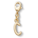 Gold Letter C Charm Jibbitz™ charms for Women|Men|Kids|Jibbitz™ Charms