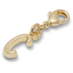 Gold Letter C Charm Jibbitz™ charms for Women|Men|Kids|Jibbitz™ Charms