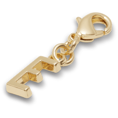 Gold Letter E Charm Jibbitz™ charms for Women|Men|Kids|Jibbitz™ Charms