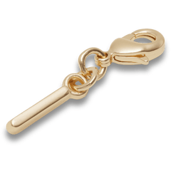 Gold Letter I Charm Jibbitz™ charms for Women|Men|Kids|Jibbitz™ Charms