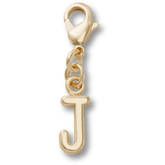 Gold Letter J Charm Jibbitz™ charms for Women|Men|Kids|Jibbitz™ Charms