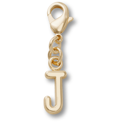 Gold Letter J Charm Jibbitz™ charms for Women|Men|Kids|Jibbitz™ Charms