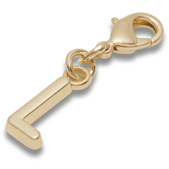 Gold Letter L Charm Jibbitz™ charms for Women|Men|Kids|Jibbitz™ Charms