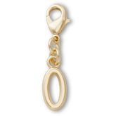 Gold Letter O Charm Jibbitz™ charms for Women|Men|Kids|Jibbitz™ Charms