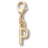 Gold Letter P Charm Jibbitz™ charms for Women|Men|Kids|Jibbitz™ Charms