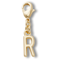 Gold Letter R Charm Jibbitz™ charms for Women|Men|Kids|Jibbitz™ Charms