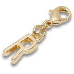 Gold Letter R Charm Jibbitz™ charms for Women|Men|Kids|Jibbitz™ Charms