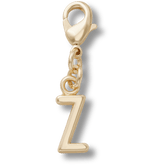 Gold Letter Z Charm Jibbitz™ charms for Women|Men|Kids|Jibbitz™ Charms