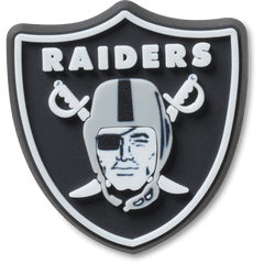 NFL Las Vegas Raiders Logo Jibbitz™ charms for Women|Men|Jibbitz™ Charms