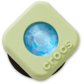 Green PVC Square SMT Gem Jibbitz™ charms for Women|Men|Jibbitz™ Charms