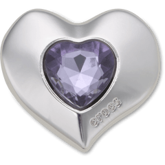 SilverandPurple SMT Gem Heart Jibbitz™ charms for Women|Men|Jibbitz™ Charms