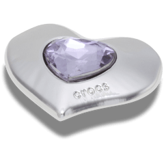 SilverandPurple SMT Gem Heart Jibbitz™ charms for Women|Men|Jibbitz™ Charms