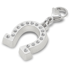 Lucky Silver Horseshoe Charm Jibbitz charm for Women|Men|Kids