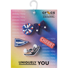 Cheer 5 Pack Jibbitz™ charms for Women|Men|Jibbitz™ Charms