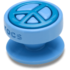 Blue Peace Sign Icon Jibbitz™ charms for Women|Men|Jibbitz™ Charms