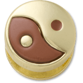 Brown Yin Yang Icon Jibbitz™ charms for Women|Men|Jibbitz™ Charms