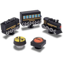 3D Train 5 Pack Jibbitz™ charms for Women|Men|Jibbitz™ Charms