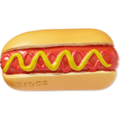 Hot Dog Dipped in Mustard Jibbitz™ charms for Women|Men|Jibbitz™ Charms