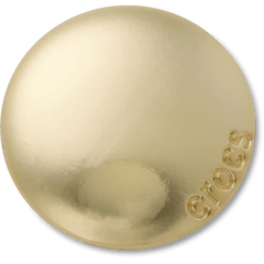 Large Gold Circle Stud Jibbitz™ charms for Women|Men