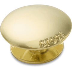 Large Gold Circle Stud Jibbitz™ charms for Women|Men