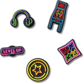 Level Up Gamer 5 Pack Jibbitz™ charms for Women|Men|Jibbitz™ Charms