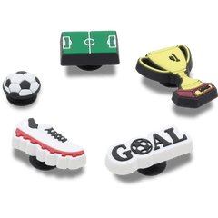 Soccer Star 5 Pack Jibbitz™ charms for Women|Men|Jibbitz™ Charms