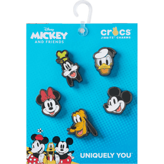 Mickey & Friends Elevated 5-pack Jibbitz Shoe Charm for Women|Men|Kids|Jibbitz™ Charms