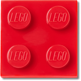 LEGO® Red Tile 2x2 Jibbitz™ charms for Women|Men|Jibbitz™ Charms