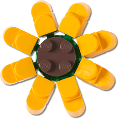 LEGO® Sunflower Jibbitz™ charms for Women|Men|Jibbitz™ Charms