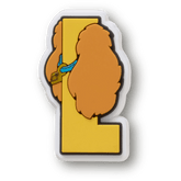 Disney Character Letter L Jibbitz™ charms for Women|Men|Kids|Jibbitz™ Charms